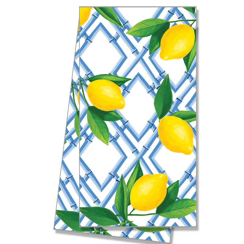 Bamboo & Lemons Tea Towel