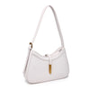 Crocodile Vegan Leather Bag - Oatmilk