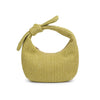 Lime Wicker Handbag