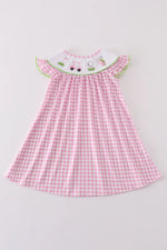 Golf Embroidery Girls Dress