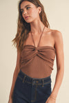 Carter Top - Brown