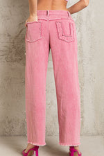 Mother of Pearl Pants - Rose