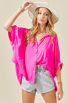 Autumn Breeze Top - Pink