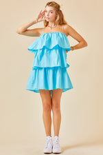 Florence Dress - Aqua
