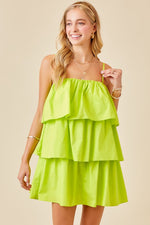 Florence Dress - Lime