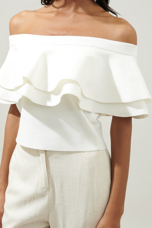 Abbey Top - White