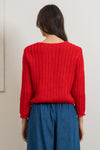 Beatrice Cardigan - Red