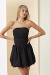 Lilly Bubble Dress - Black