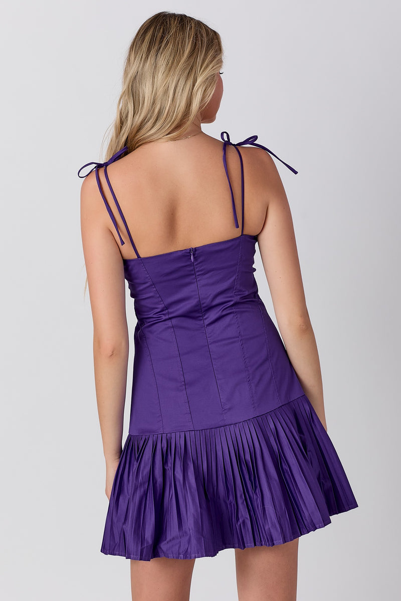 Gabby Dress - Purple