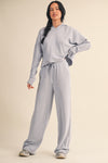 Super Soft Scuba Hoodie/Pant Set - Blue