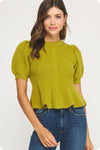 Florence Sweater - Chartreuse