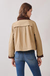 Khaki Contrast Jacket