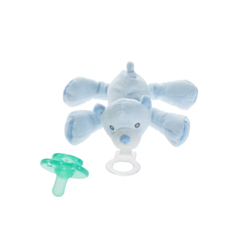 Blue Bear Paci Plush