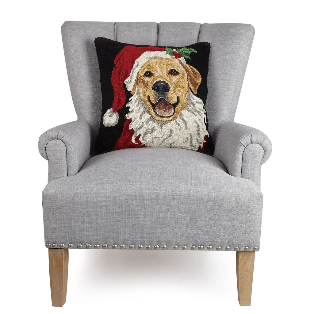 Santa Paws Labrador Hook Pillow