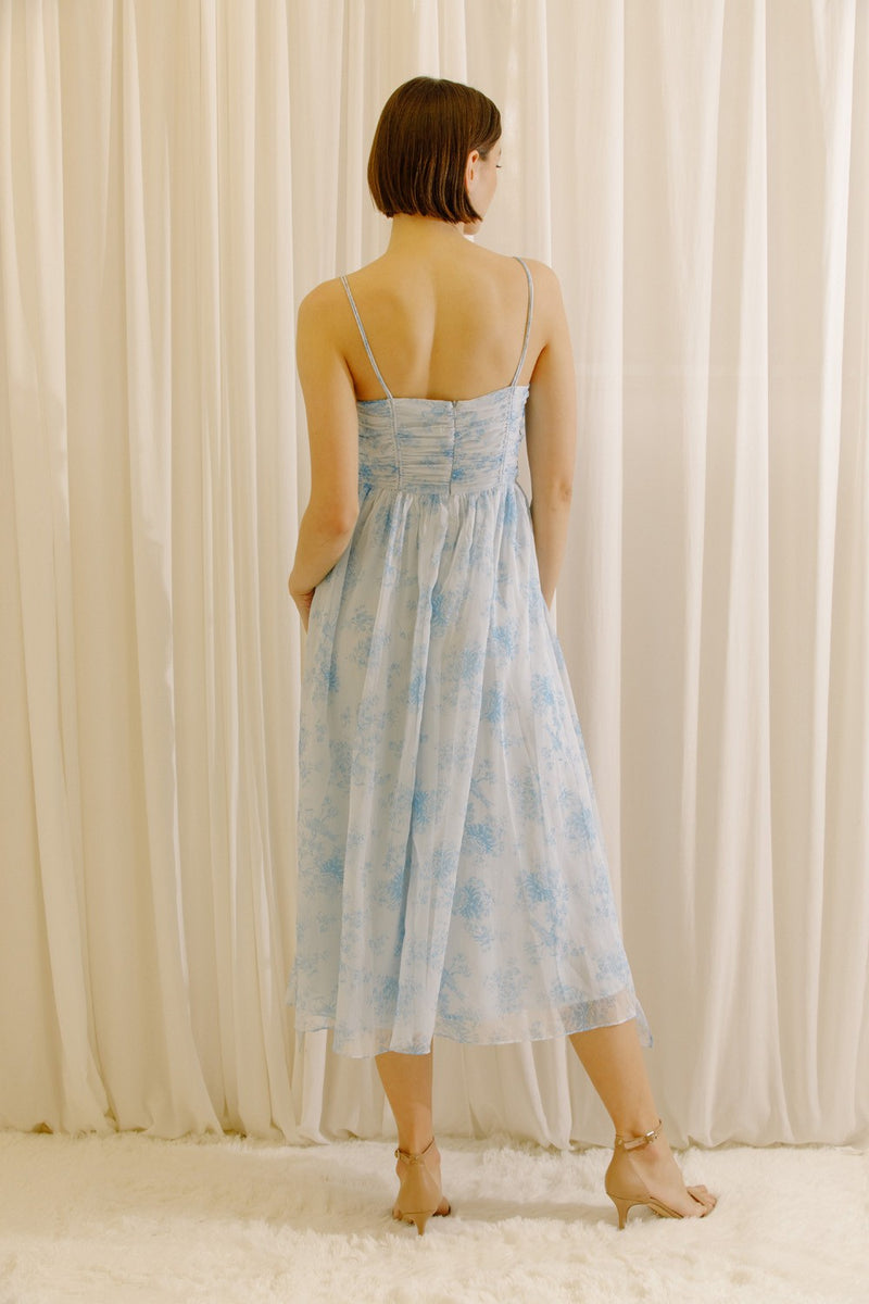 Blue Gardens Dress