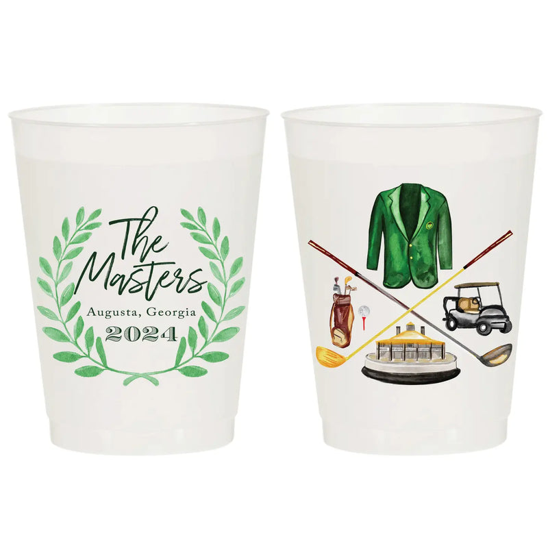 The Masters 2024 Reusable Cups