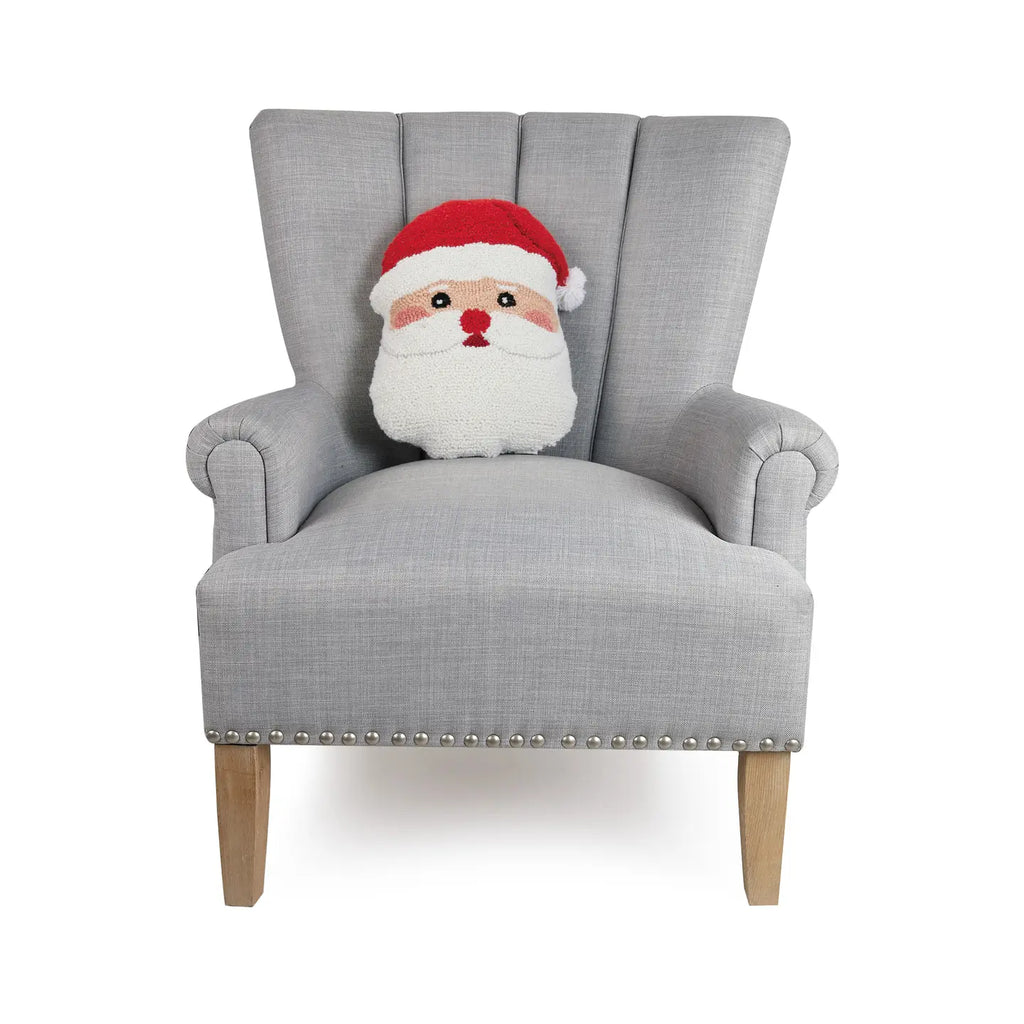 Santa Face Hook Pillow