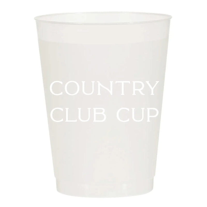 Country Club Reusable Cups