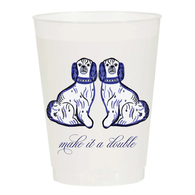 "Make it a Double" Reusable Cups