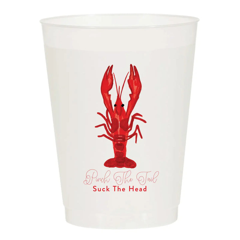 Pinch the Tail Reusable Cups