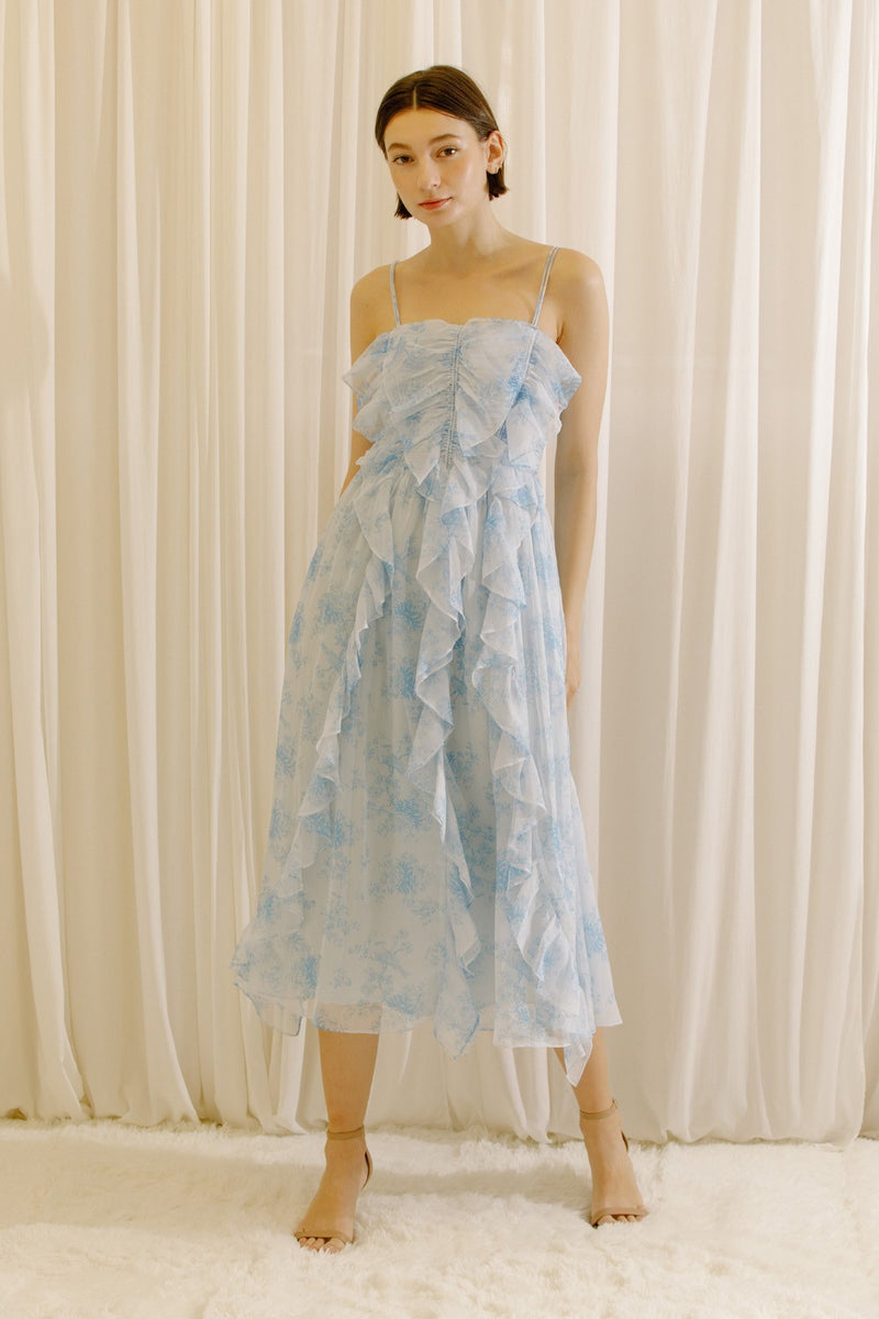 Blue Gardens Dress