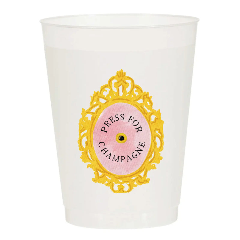 Press for Champagne Reusable Cups