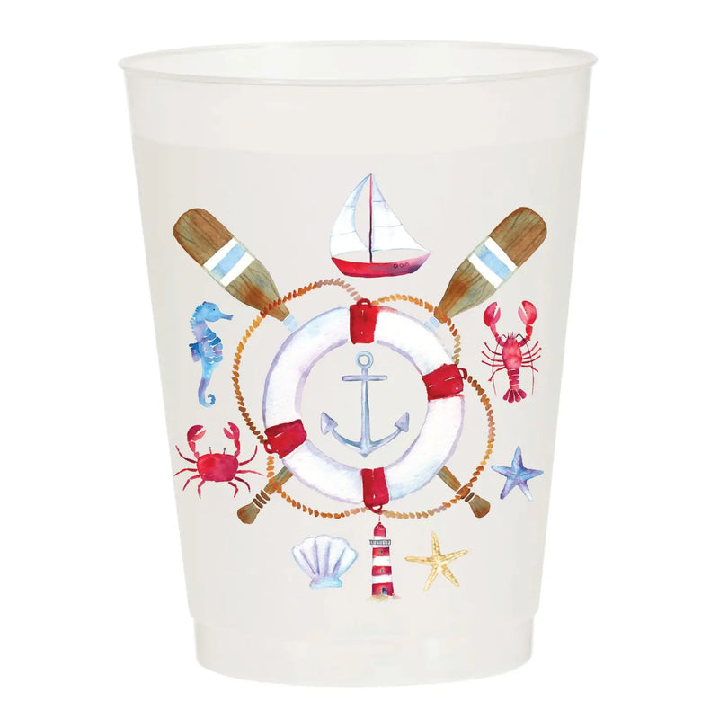 Nautical Reusable Cups