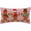 Gingerbread Men Hook Pillow