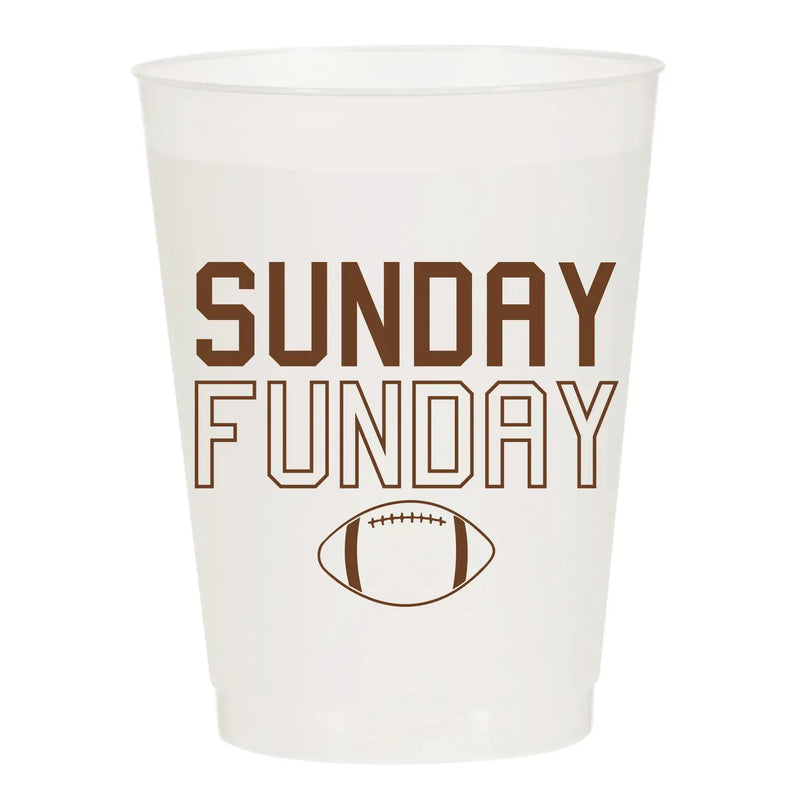 Sunday Funday Reusable Cups
