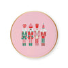 Nutcracker Pink Plates