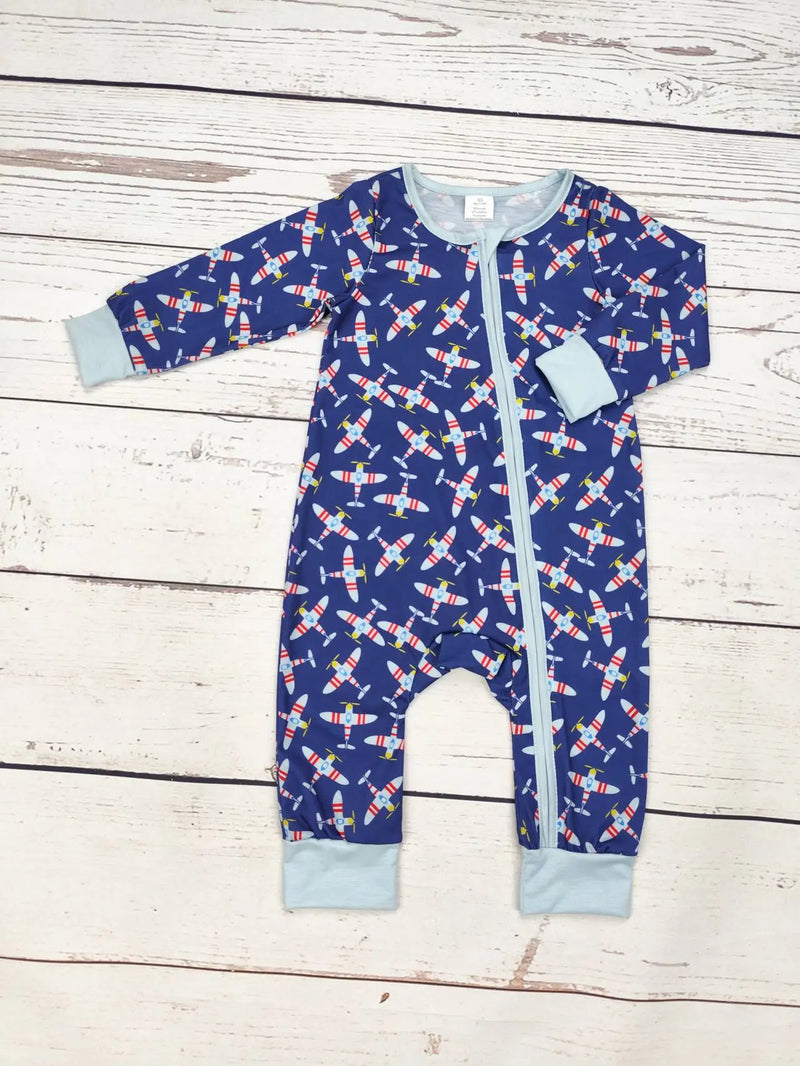 Airplane Baby Pajamas