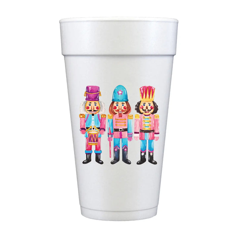 Nutcracker Styrofoam Cups