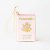 Passport Boxed Glass Ornament