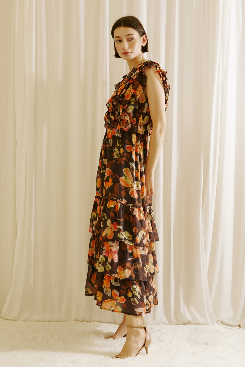 Autumn Florals Dress