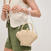 Seashell Wicker Handbag