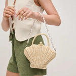 Seashell Wicker Handbag