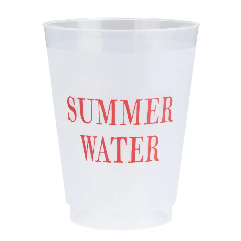 Summer Water Reusable Cups