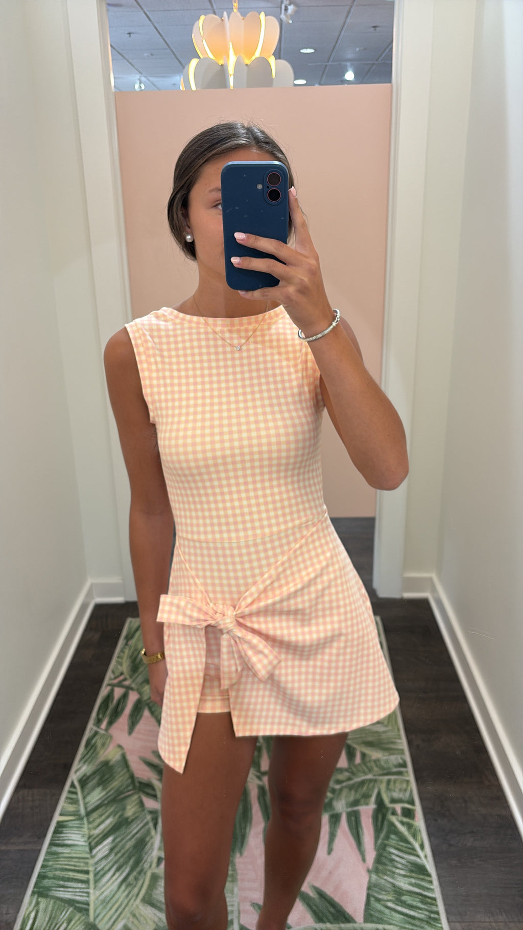 neon gingham dress Fiveology | This gingham with the pop of neon makes for the perfect spring & summer dress