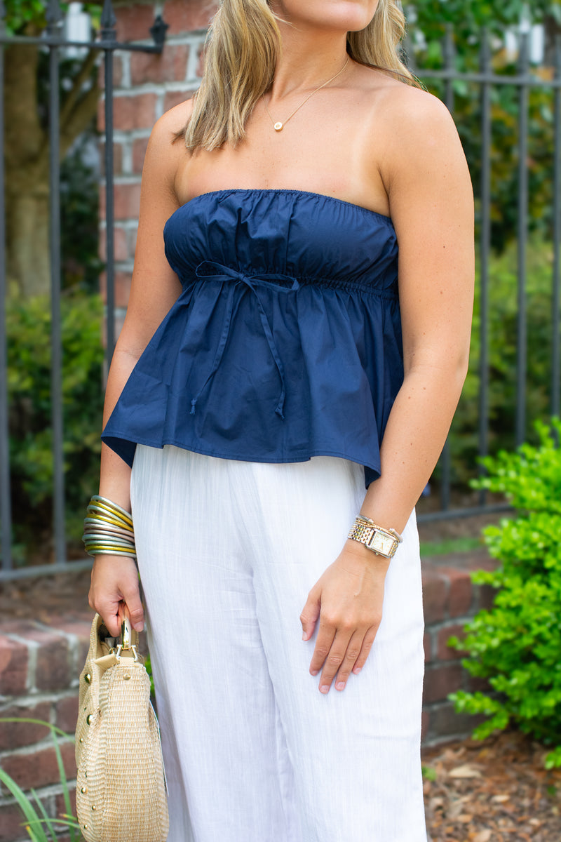 Caroline Top - Navy