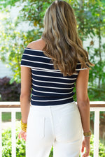 Bindy Top - Navy