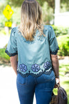 Harper Top - Teal