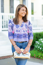 Violet Dusk Top