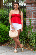 Caroline Top - Red