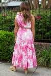 Charleston Charm Dress - Pink