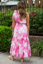 Charleston Charm Dress - Pink