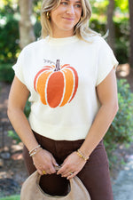 Pumpkin Cream Sweater