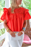 Celia Top - Red