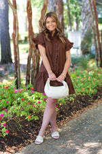 Adrienne Dress - Brown