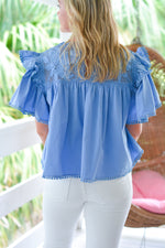 Celia Top - Blue