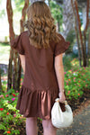 Adrienne Dress - Brown